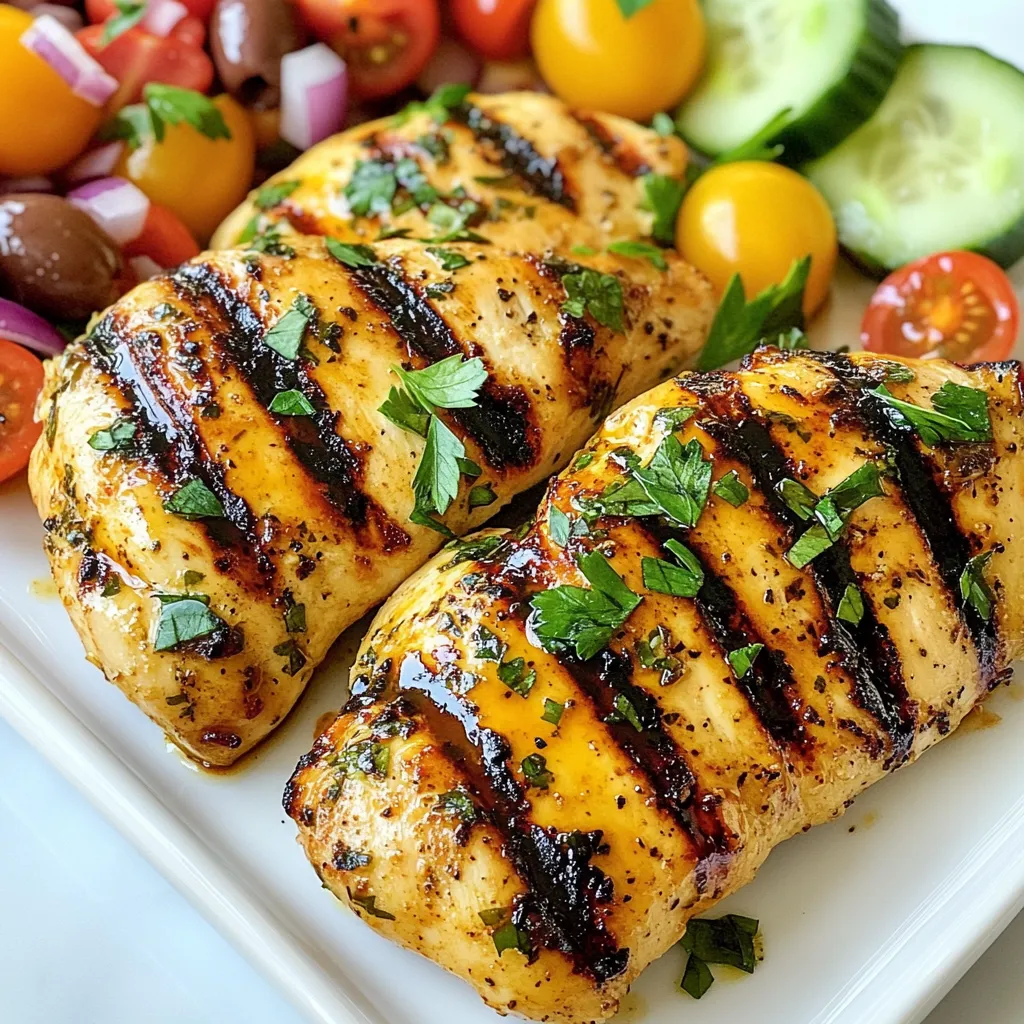 High Protein Mediterranean Chicken Tasty and Healthy Meal