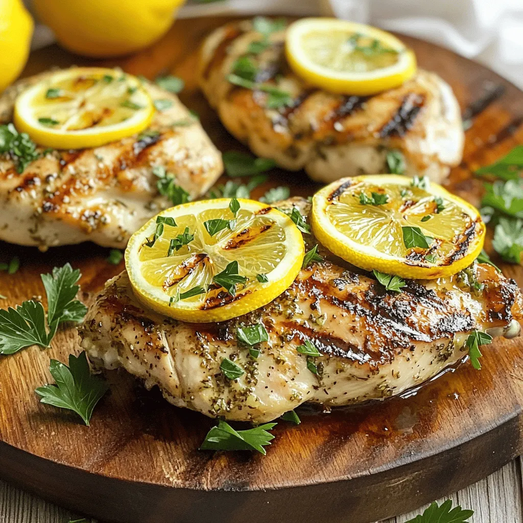 Lemon Herb Grilled Chicken Savory and Simple Delight