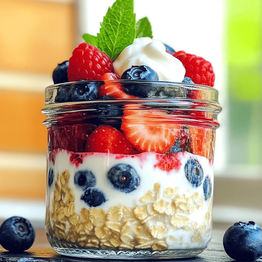 Berry Overnight Oats Satisfying and Healthy Start