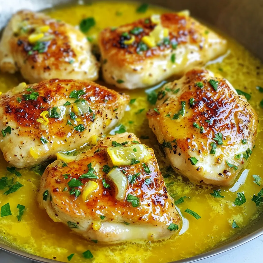 Lemon Butter Chicken Breasts Perfectly Cooked Every Time