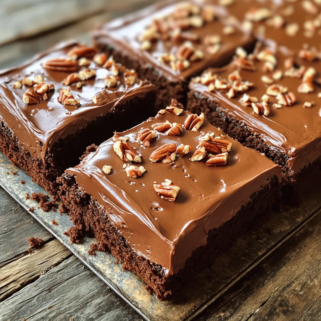 Texas Sheet Cake Delightful and Easy Recipe