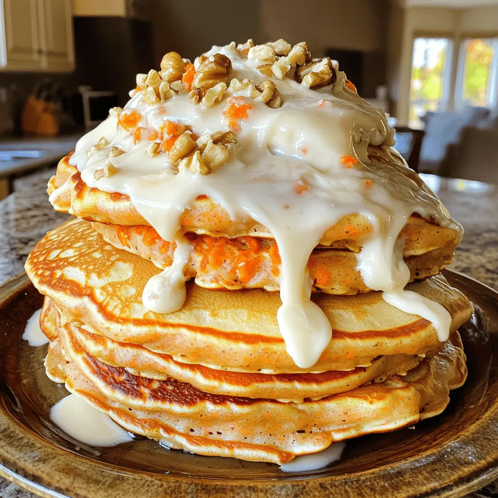 Carrot Cake Pancakes Flavorful and Easy Recipe
