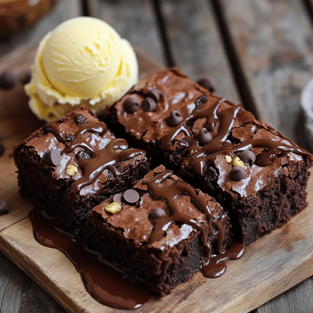 Decadent Ultimate Fudgy Brownies Simple Delight