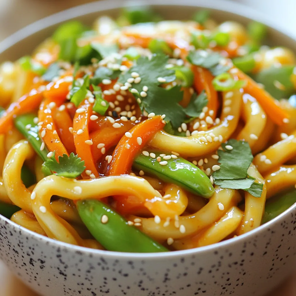 Minute Spicy Sesame Udon Bowls Quick and Easy Recipe