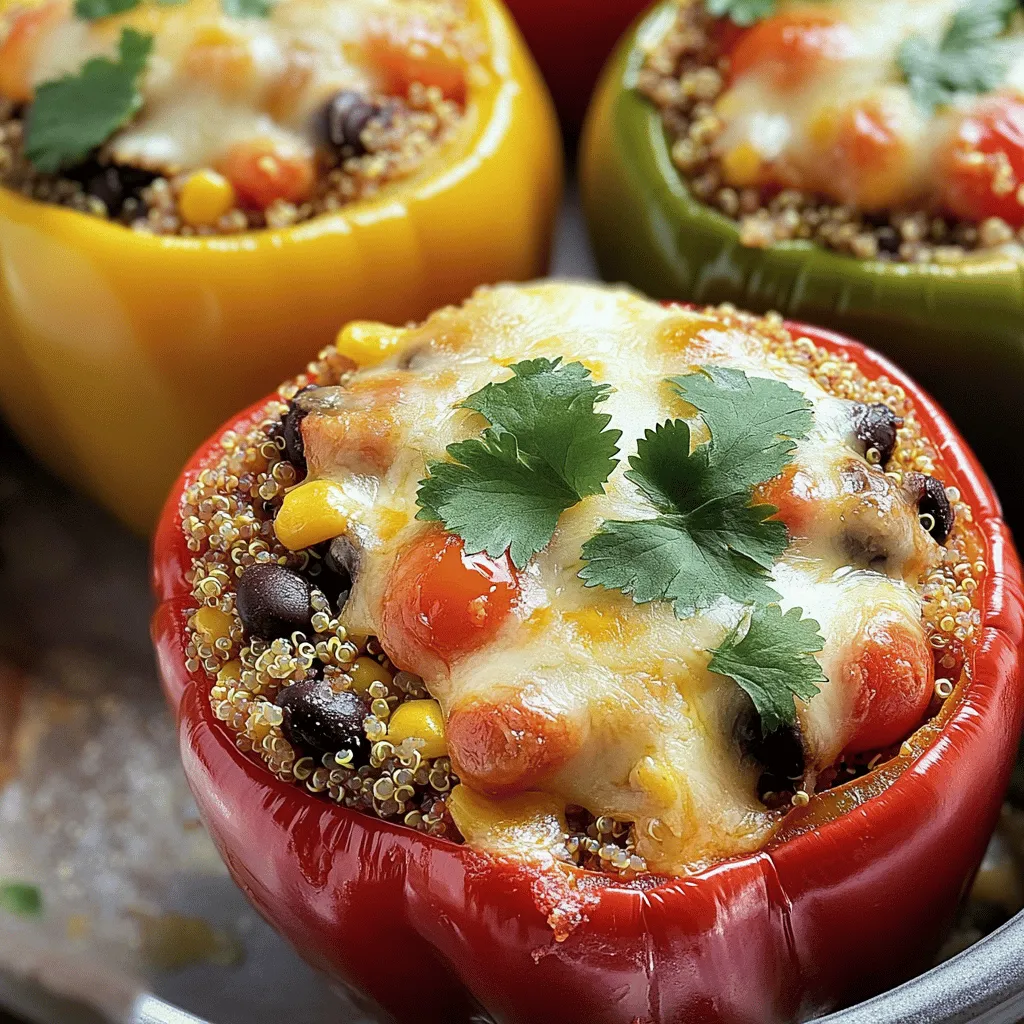 Veggie Stuffed Peppers Tasty and Nutritious Delight