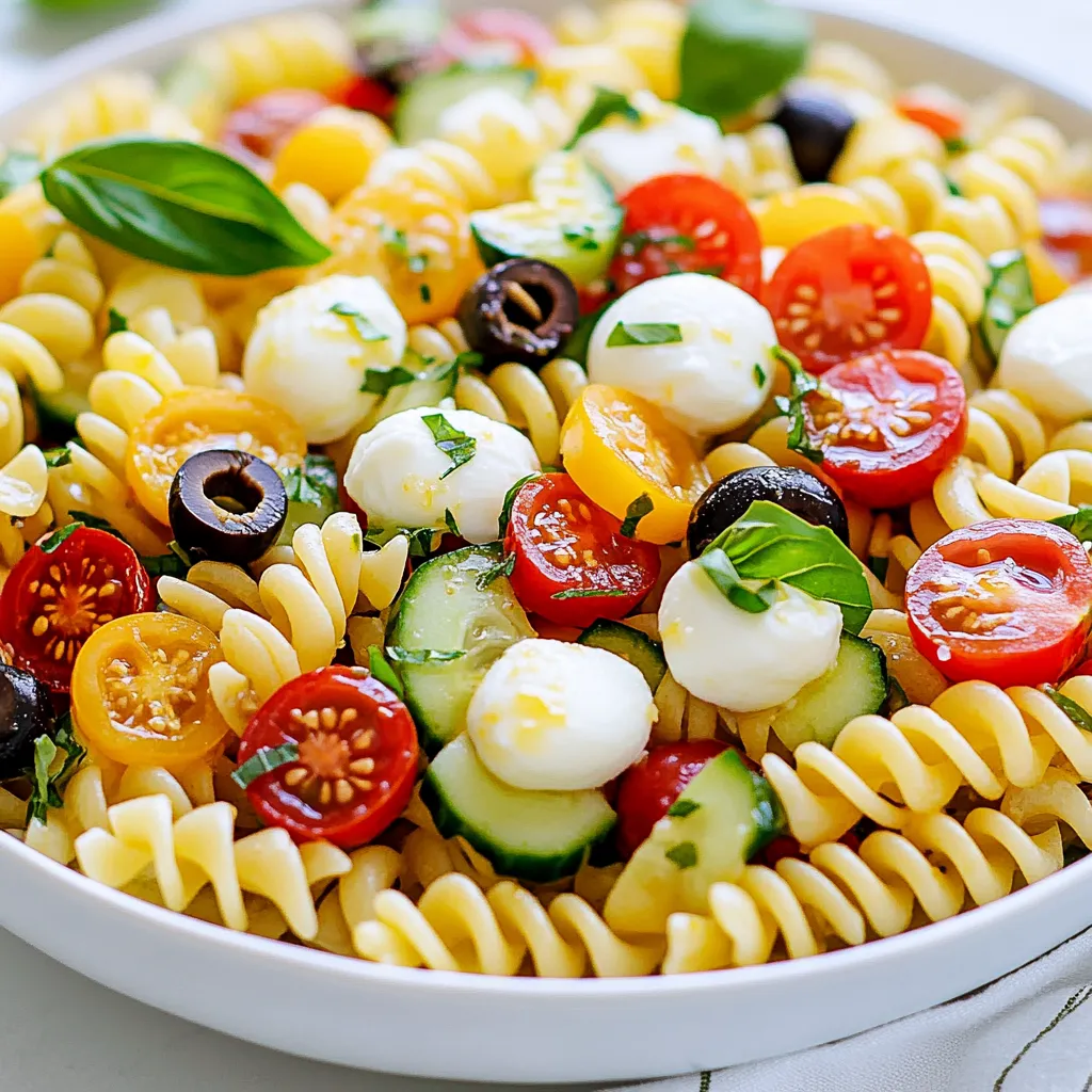 Cold Pasta Salad Flavorful and Easy Recipe