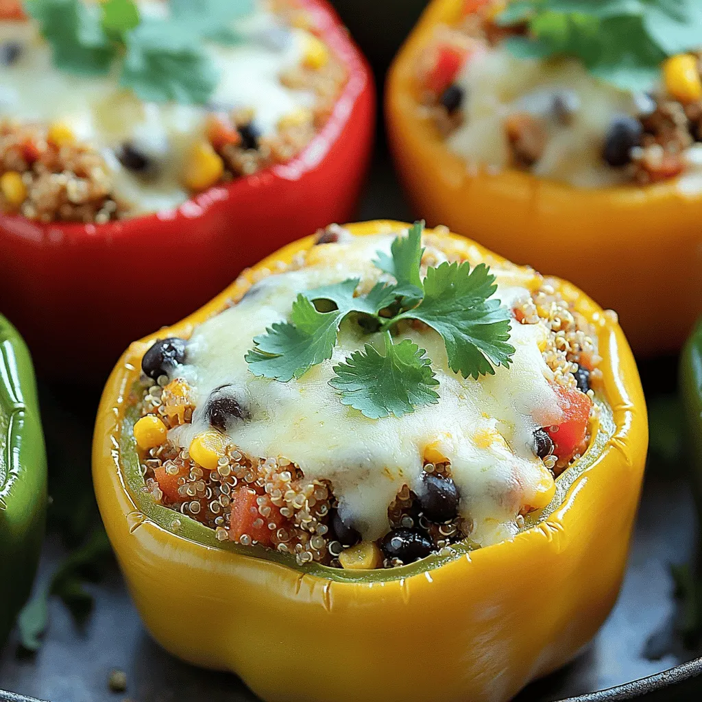 Quinoa Stuffed Peppers Flavorful and Healthy Recipe