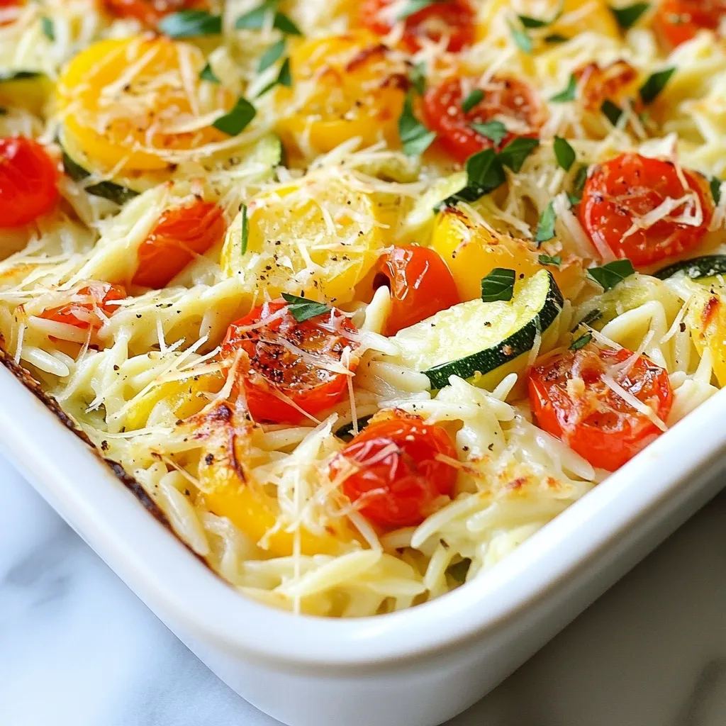 Lemon Boursin Orzo Bake Simple and Tasty Delight