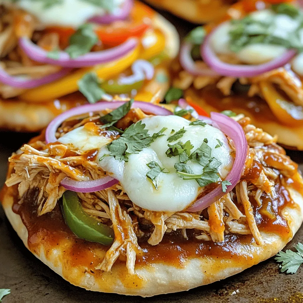 BBQ Chicken Flatbread Quick and Easy Delight