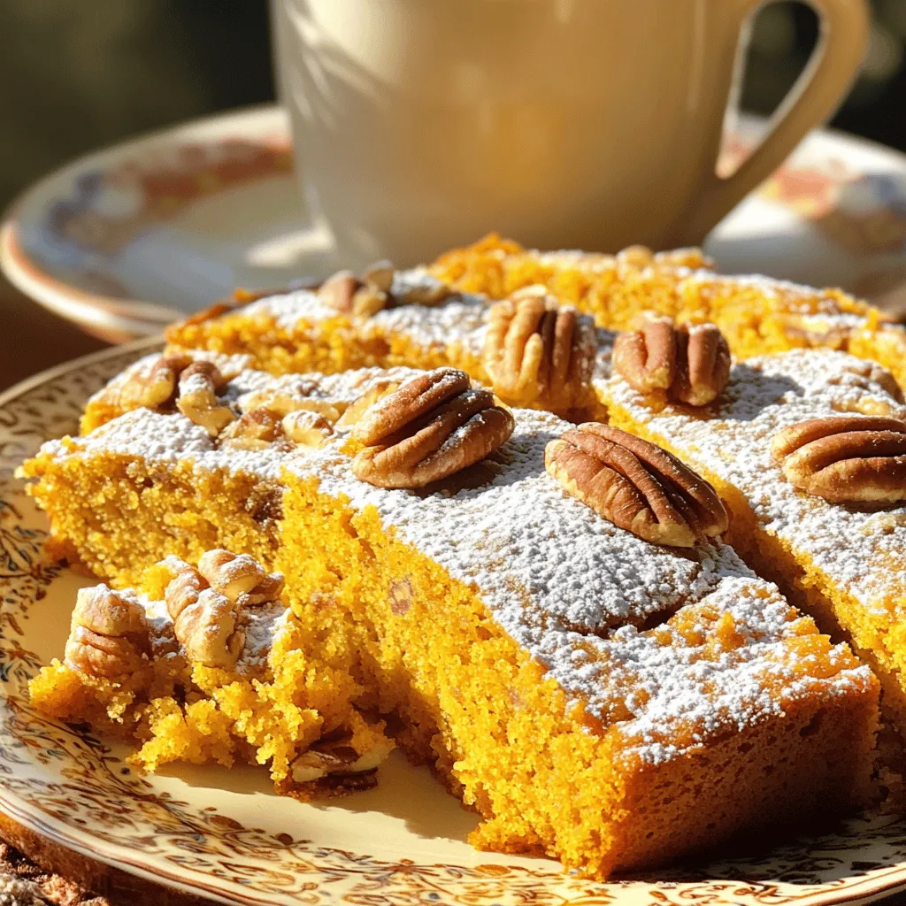 Pumpkin Pecan Coffee Cake Simple and Delicious Treat
