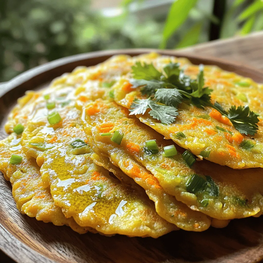 Chickpea Flour Pancakes Flavorful and Nutritious Dish