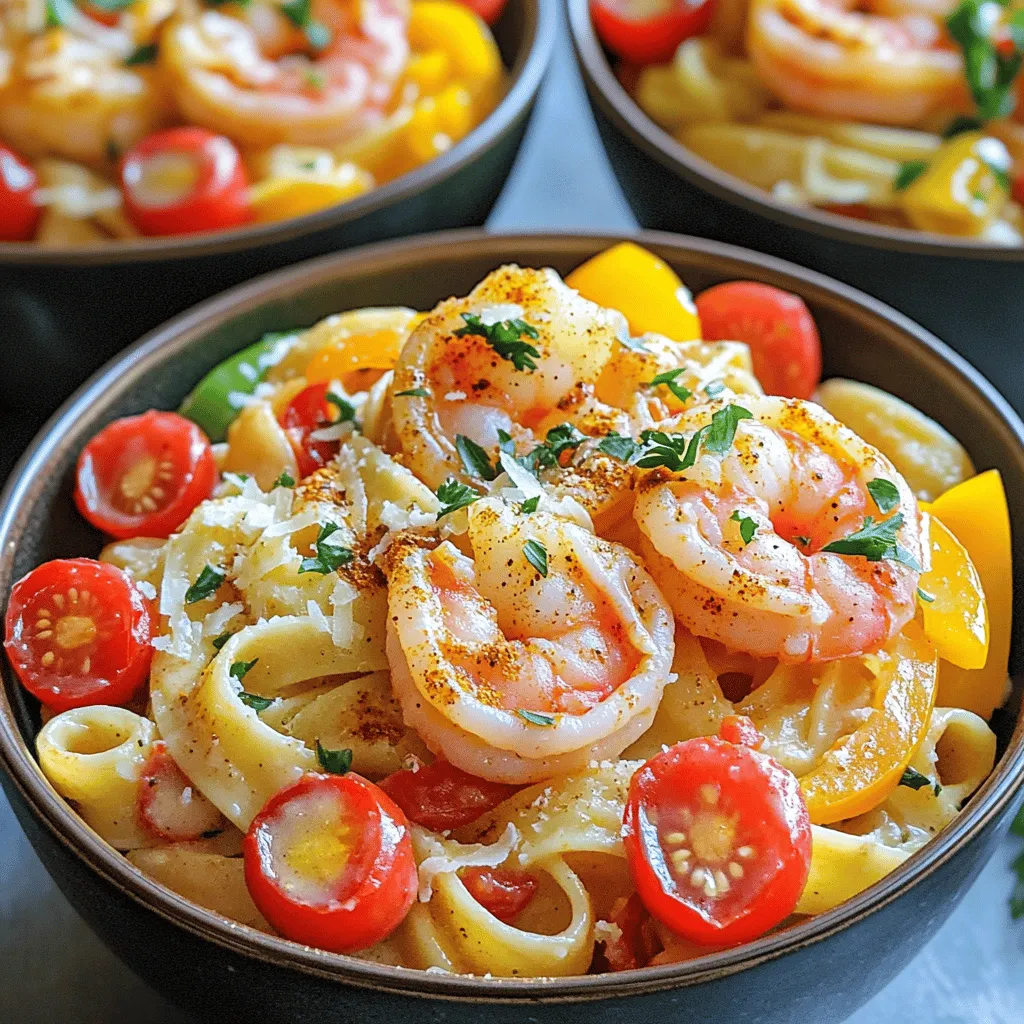 Creamy Cajun Shrimp Pasta One Pot Delicious Dinner