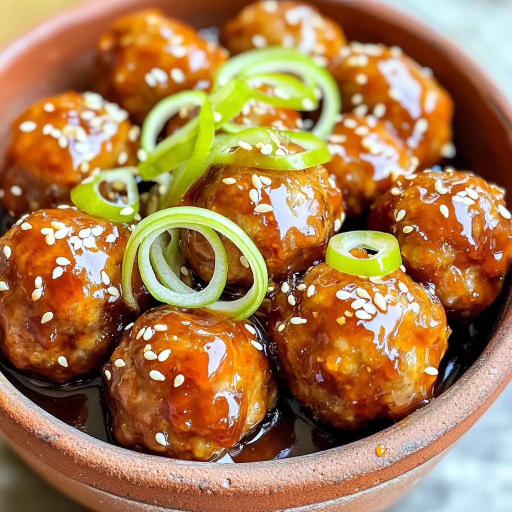 Honey Garlic Glazed Meatballs Savory and Simple Treat