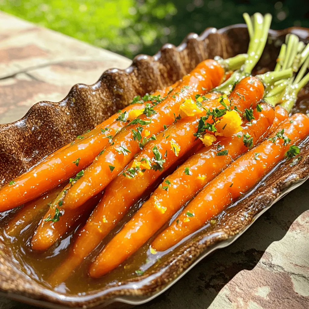Honey Citrus Glazed Carrots Flavorful and Easy Recipe