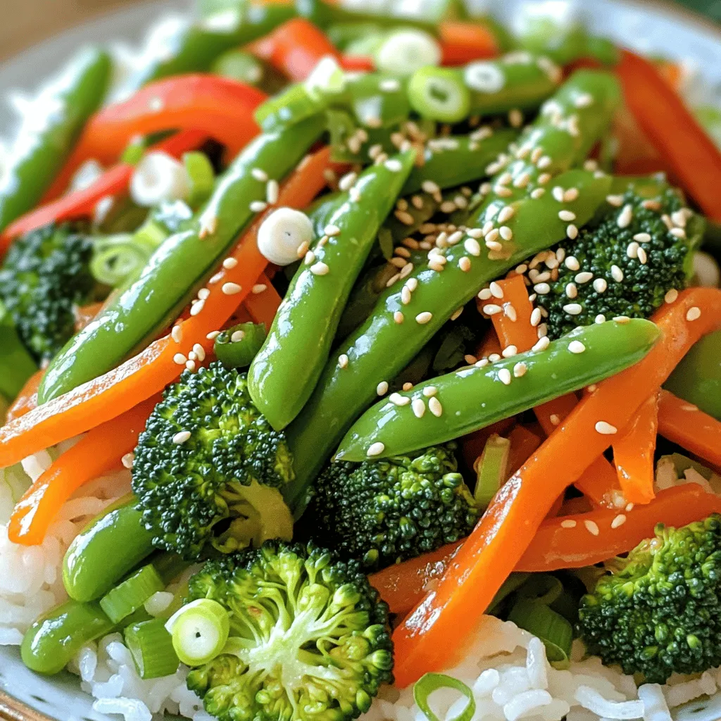 For a bright and fresh stir-fry, you