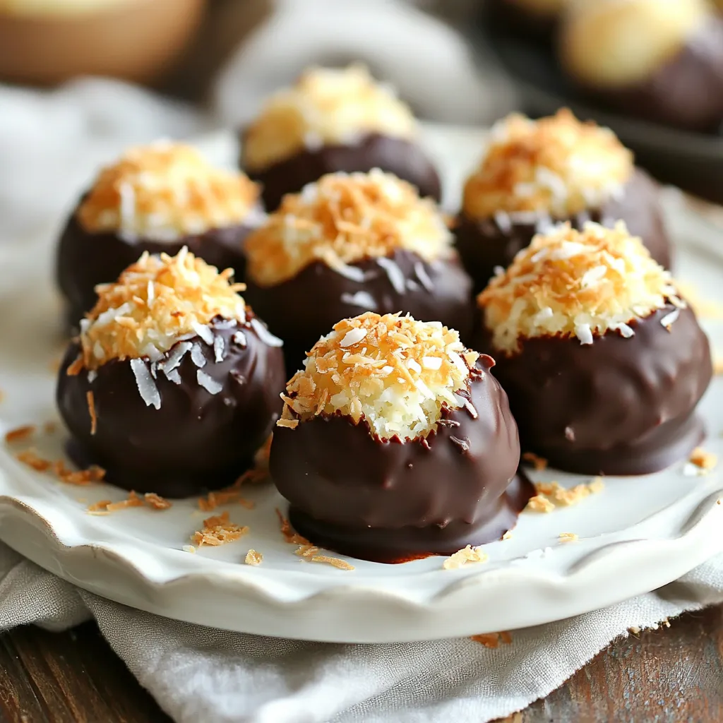 No-Bake Coconut Cream Balls Easy and Tasty Treat