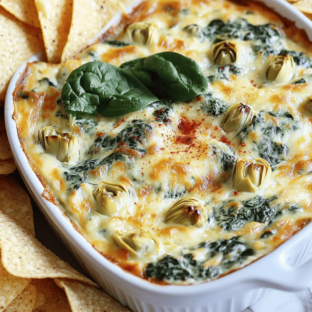 Creamy Spinach and Artichoke Dip Simple and Delicious