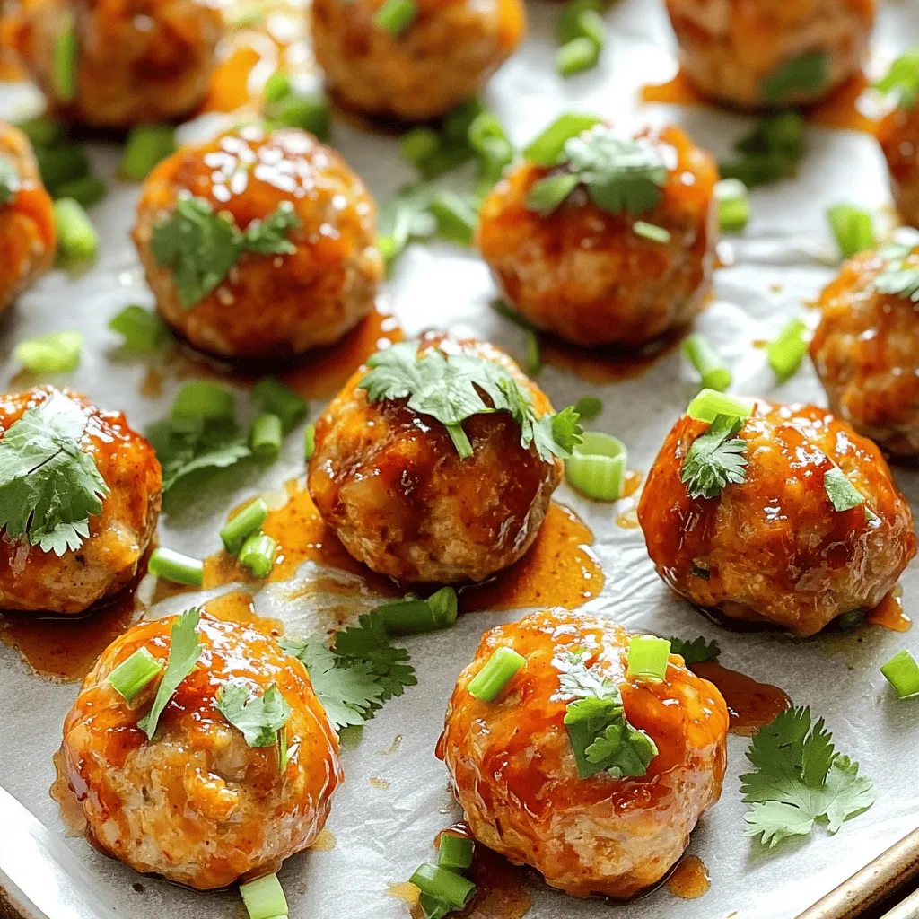 Sweet Chili Turkey Meatballs Flavorful and Easy Dish
