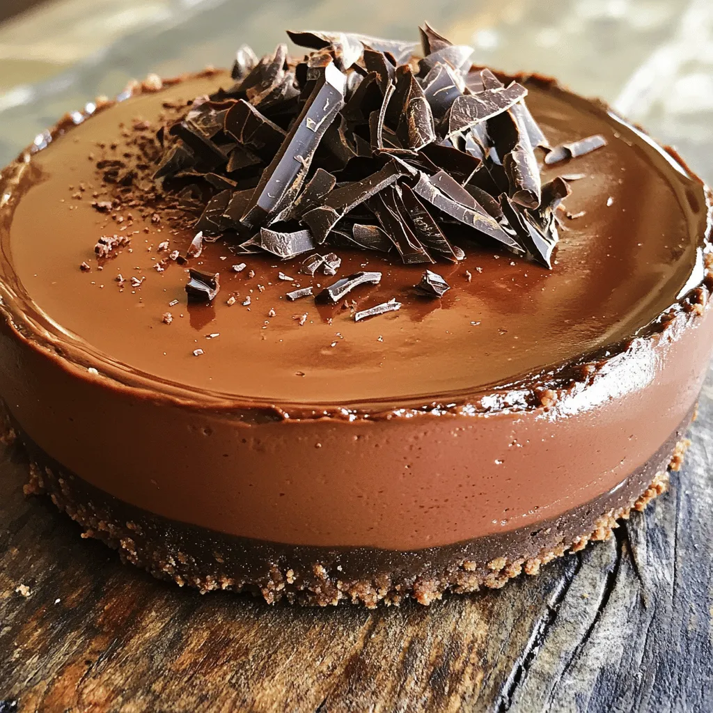 No-Bake Chocolate Cheesecake Simple and Delicious Treat