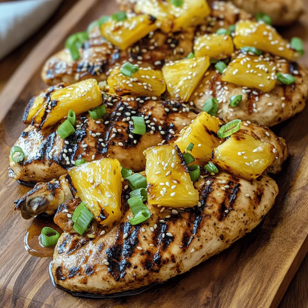 Chili Pineapple Grilled Chicken Flavorful Dinner Recipe