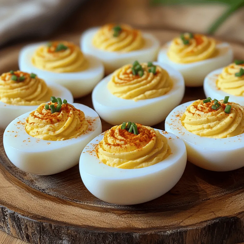 Classic Deviled Eggs Simple and Tasty Recipe