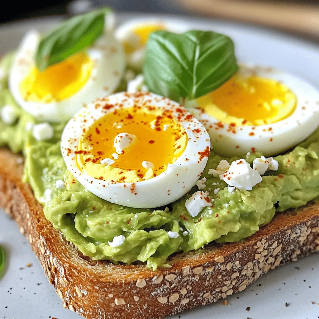 Avocado Toast with Egg Easy and Flavorful Recipe