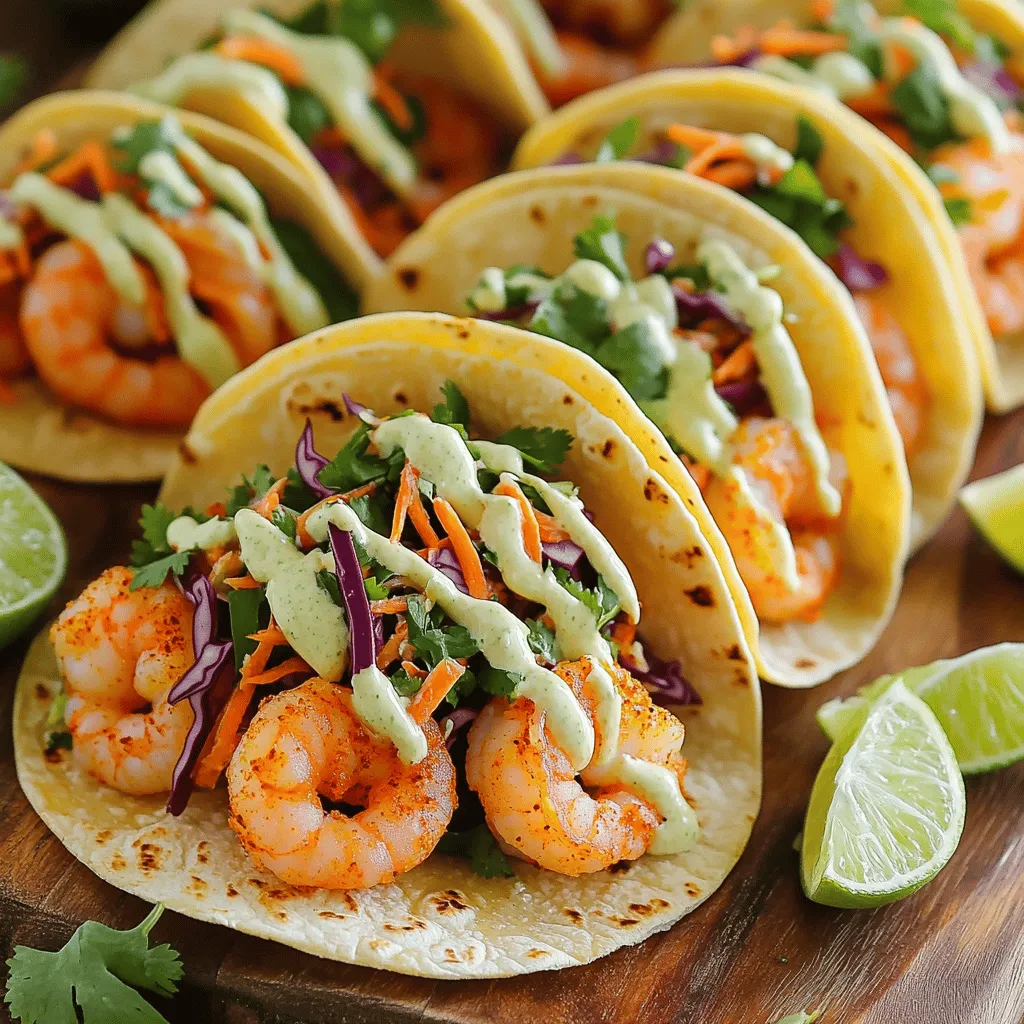 Spicy Shrimp Tacos with Slaw Flavor-Packed Recipe