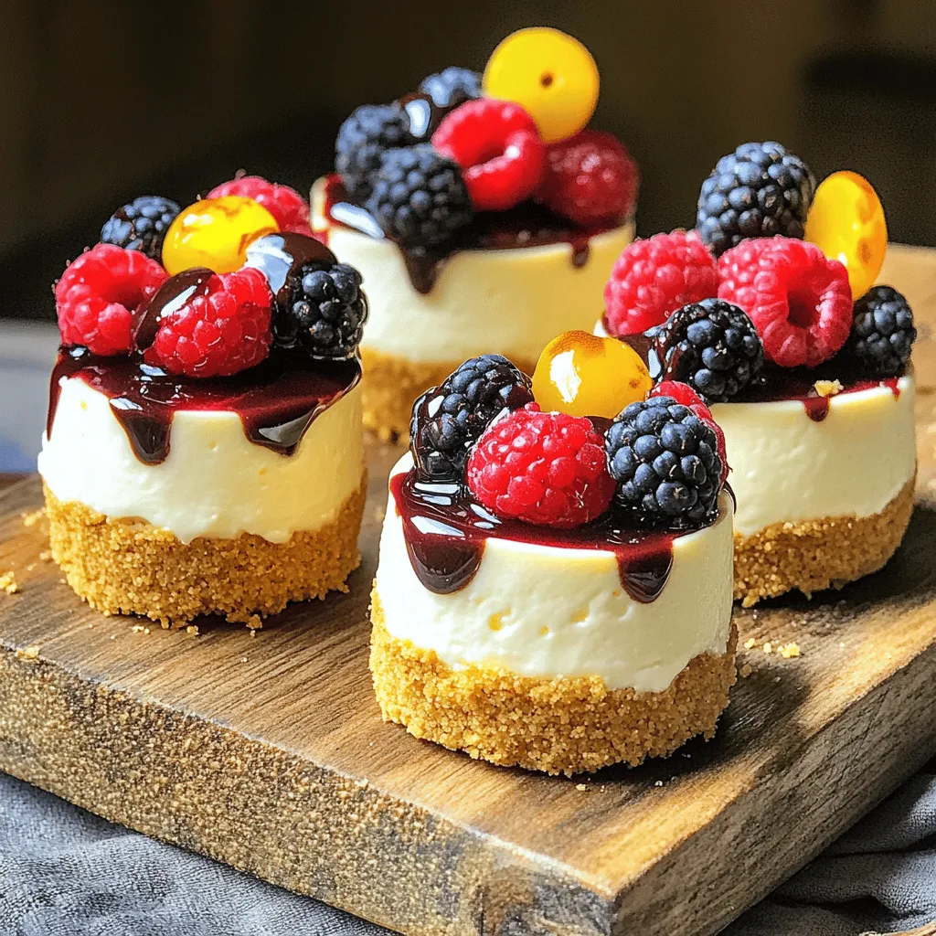 Mini Cheesecake Bites Tasty and Simple Delight