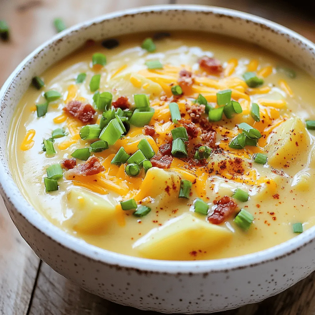 Loaded Baked Potato Soup Rich and Creamy Delight