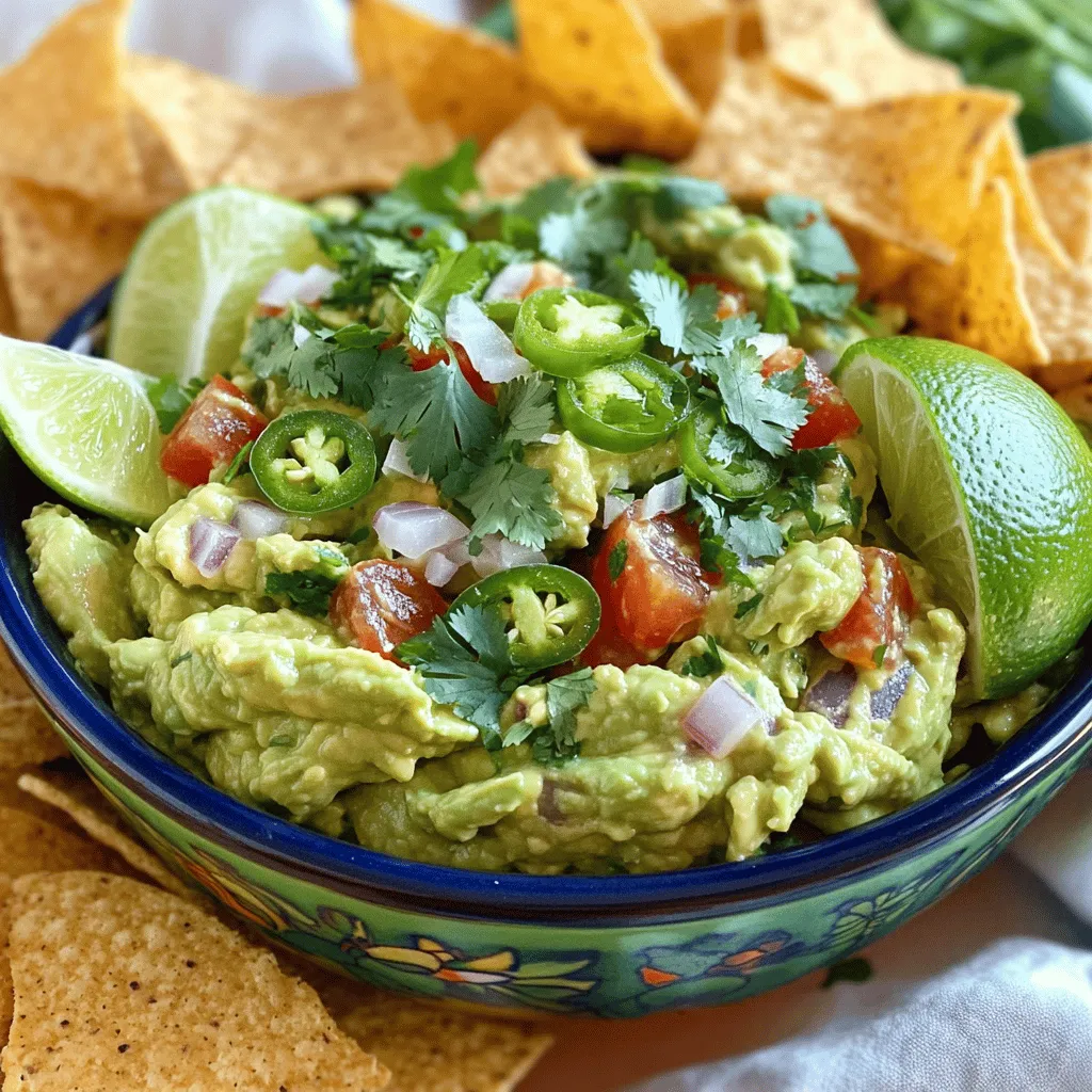 Classic Guacamole Tasty Avocado Dip Recipe