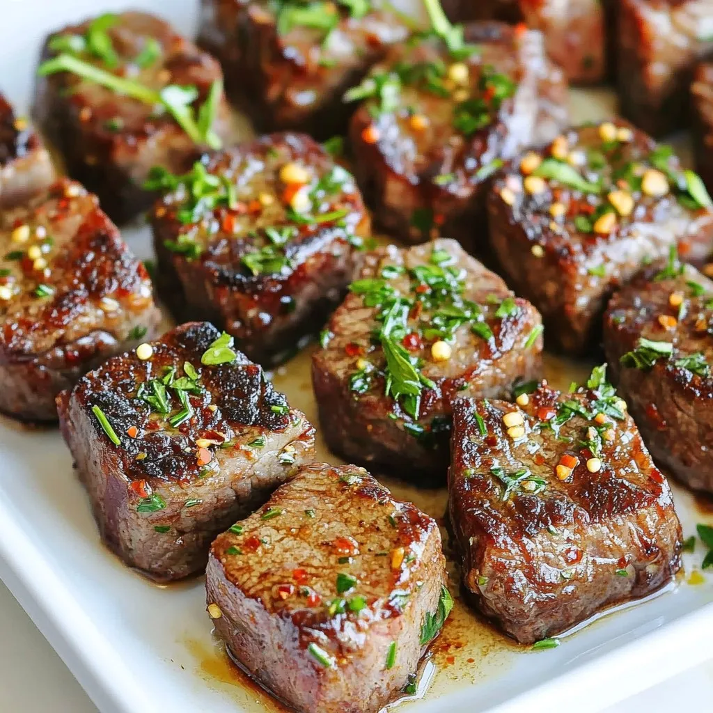 Garlic Butter Steak Bites Savory and Simple Recipe