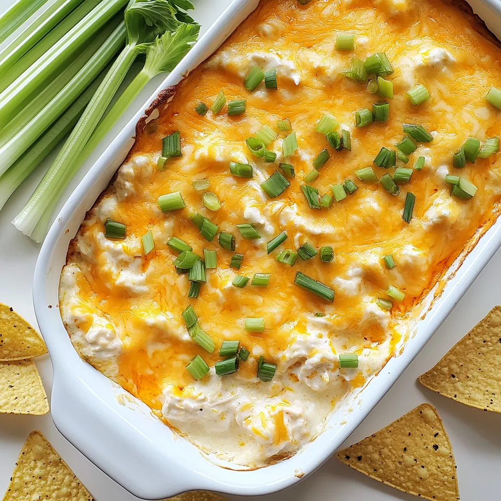 Oven Buffalo Chicken Dip Creamy and Tasty Delight