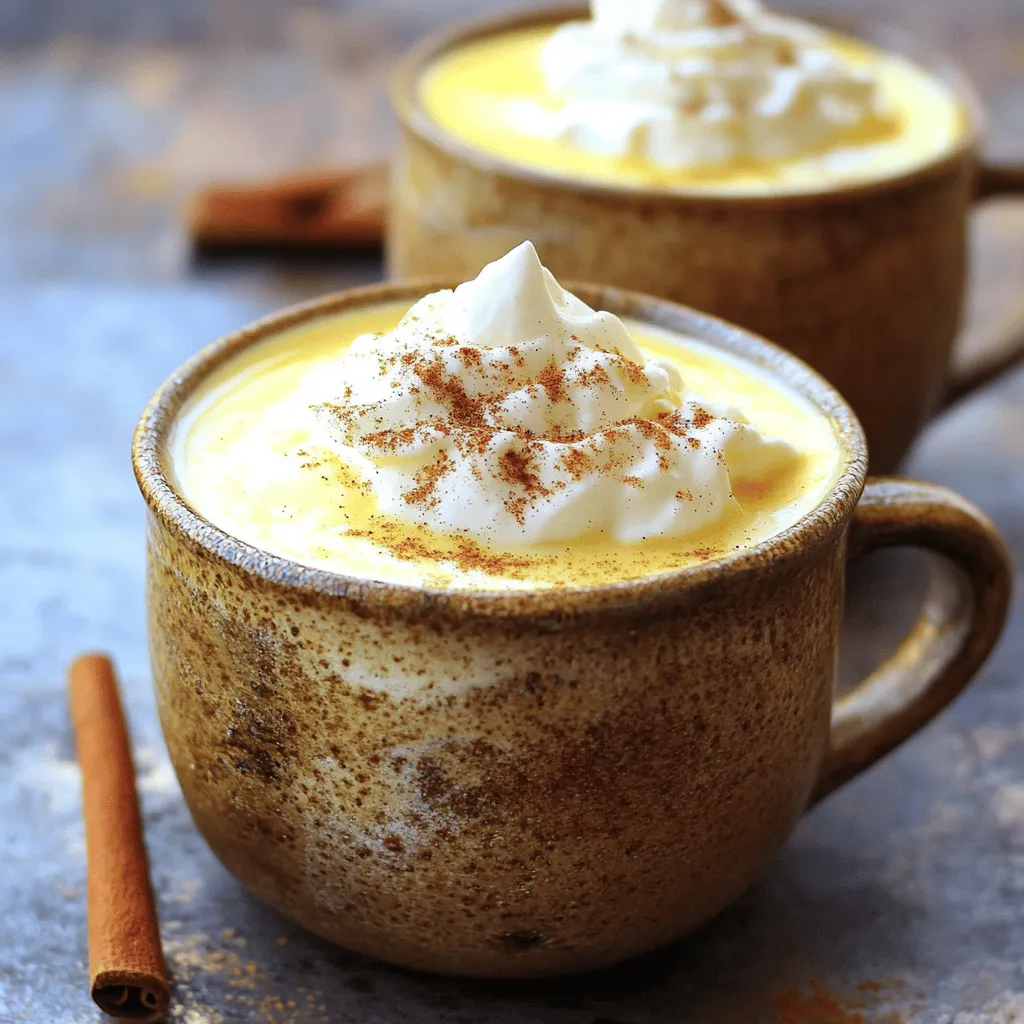 Spiced Pear Chai Latte Comforting and Cozy Drink