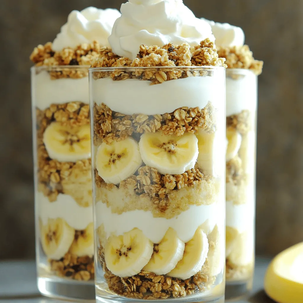Protein Banana Cream Pie Parfaits Deliciously Easy Treat