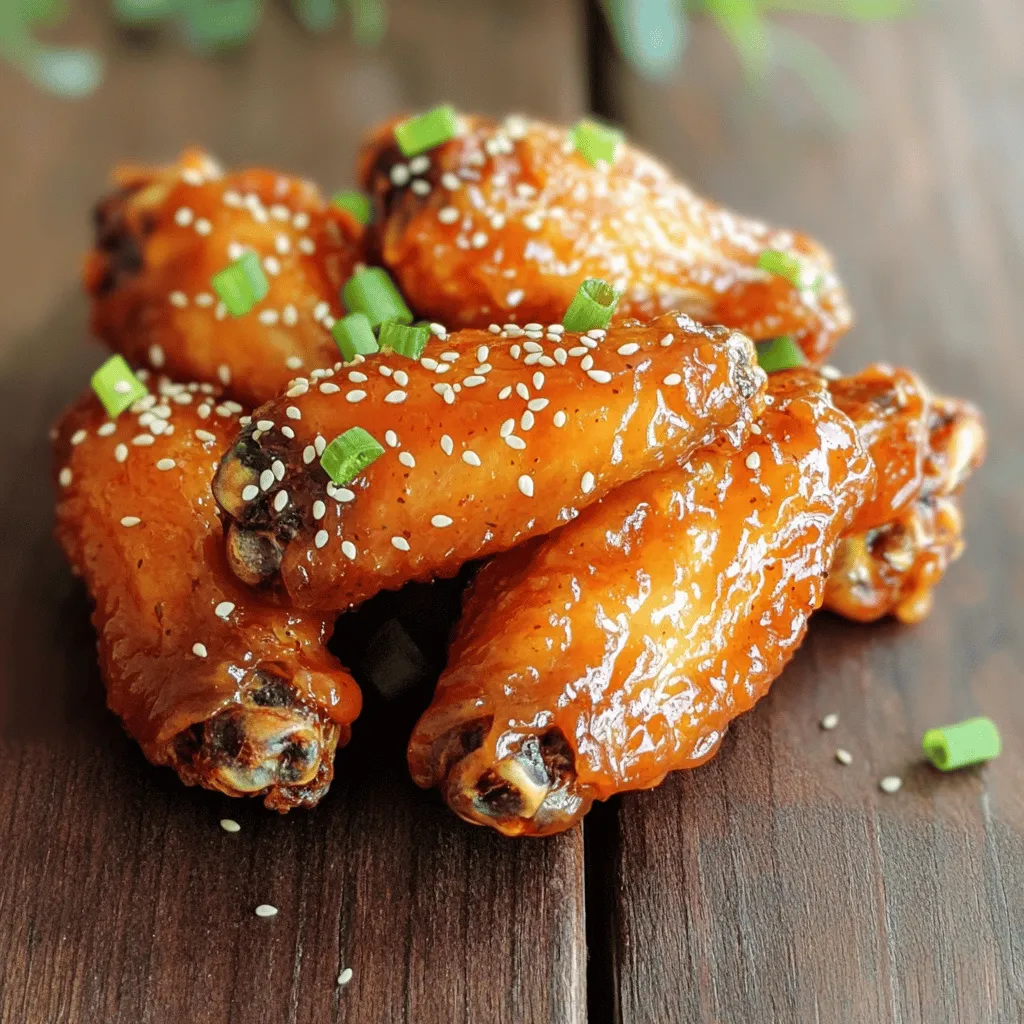 Sweet and Spicy Chicken Wings Irresistible Flavor