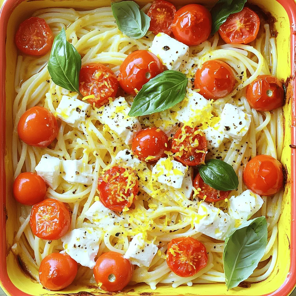 Baked Feta Pasta Deliciously Simple Meal Idea