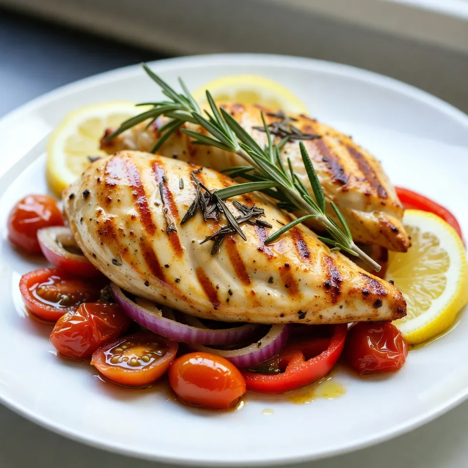 Sheet Pan Lemon Rosemary Chicken Easy Weeknight Meal