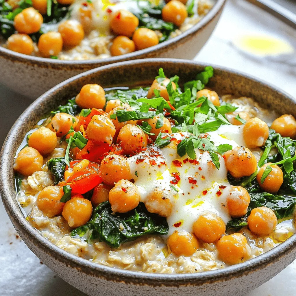 Savory Oatmeal Bowls Flavorful and Nutritious Meal