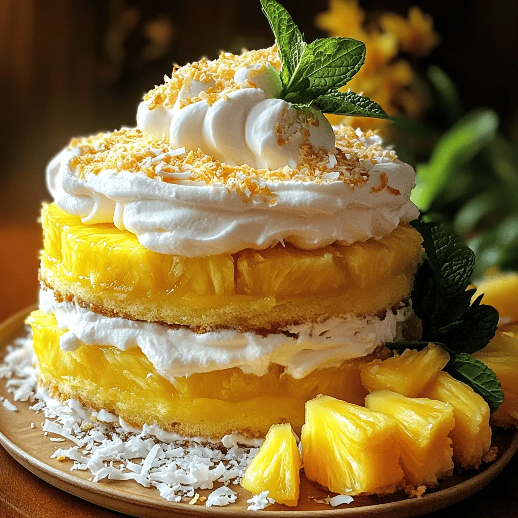 Pineapple Heaven Cake Delightful and Easy Recipe