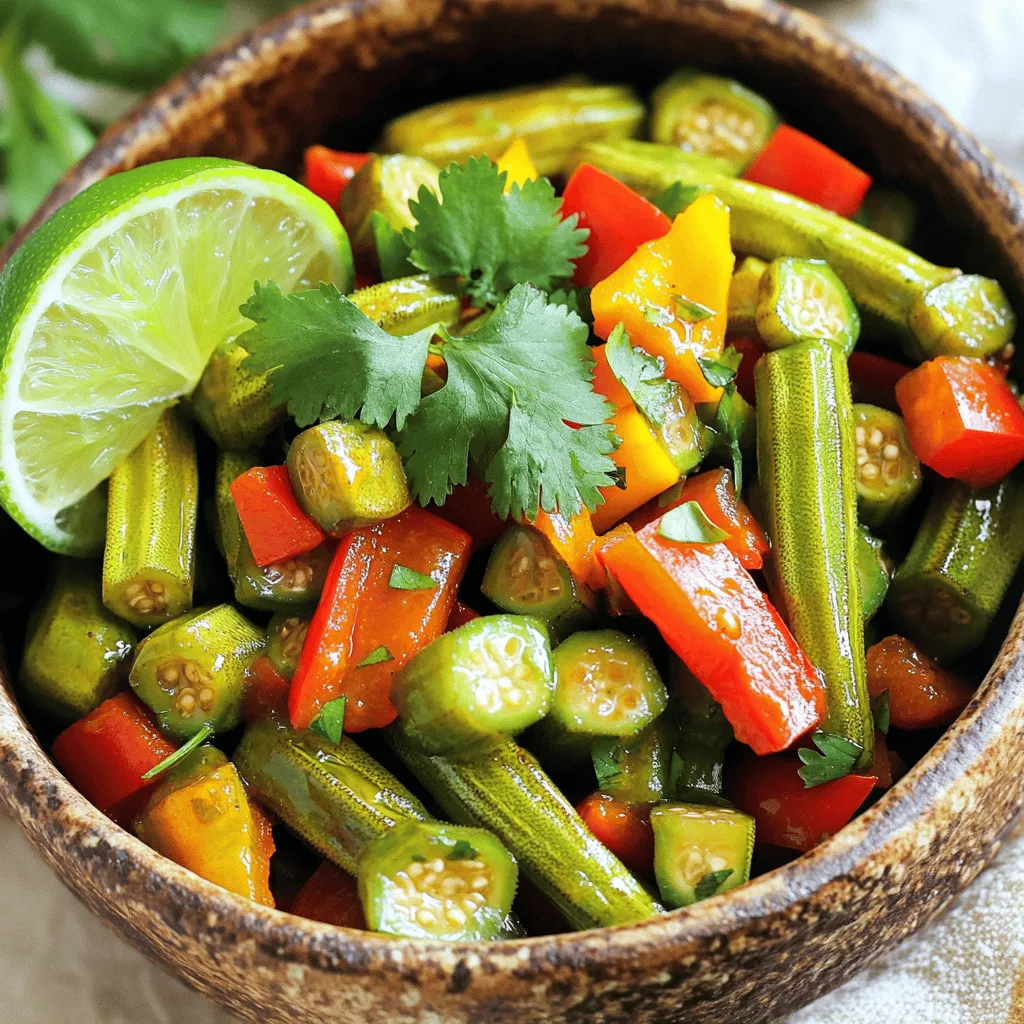Spicy Sautéed Okra Tasty and Simple Recipe