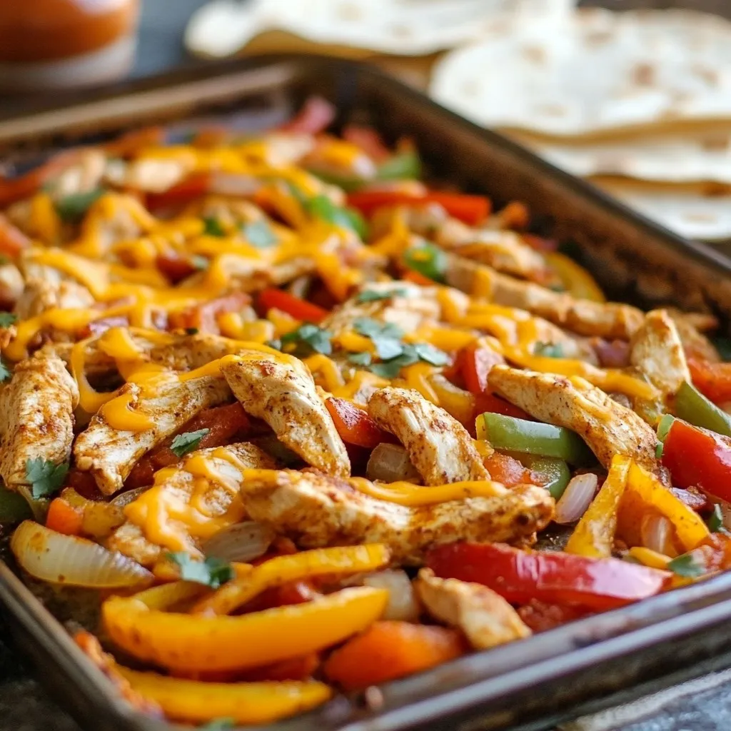 Easy Chicken Fajita Bake Flavorful and Simple Dish