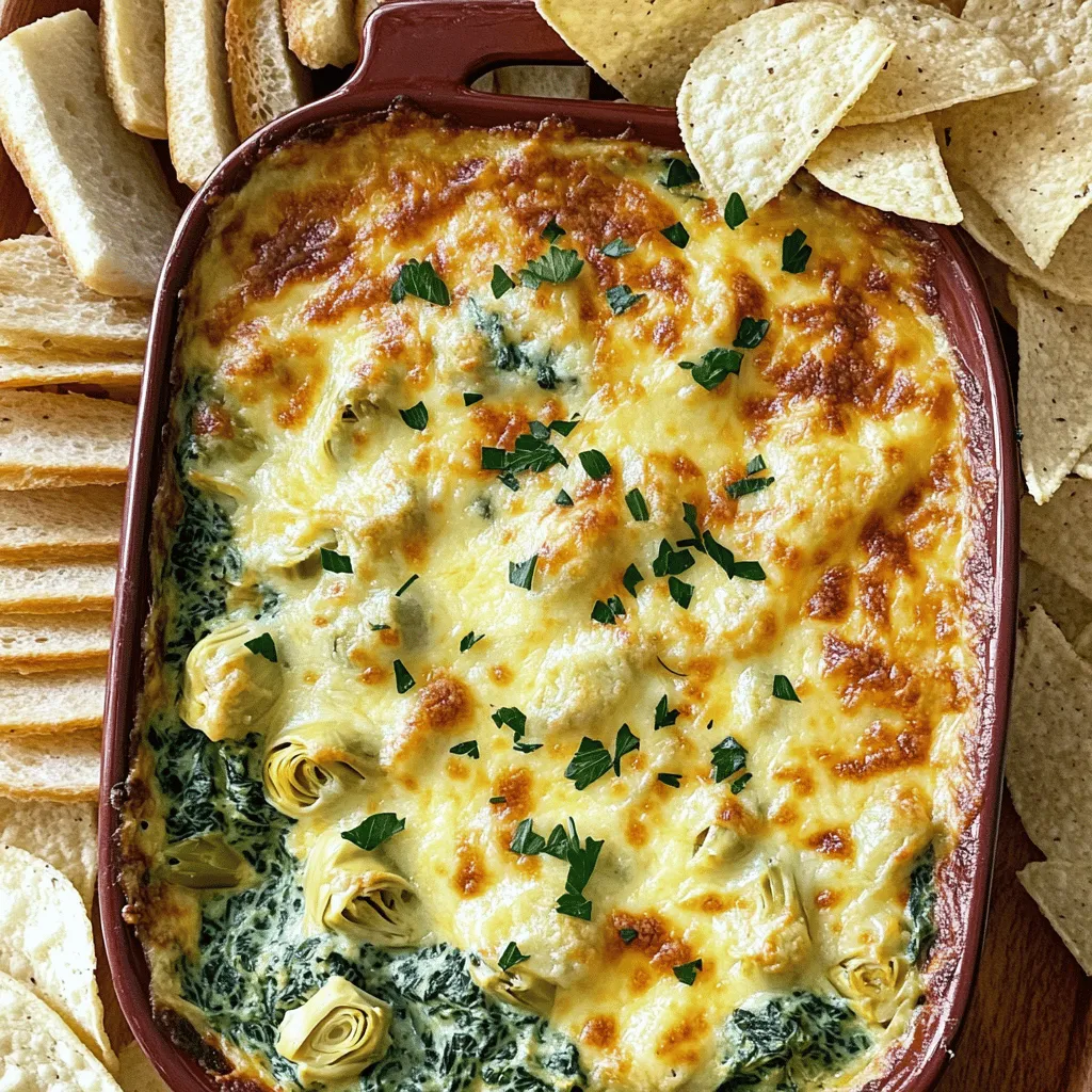 Creamy Spinach Artichoke Dip Irresistible Flavor Play