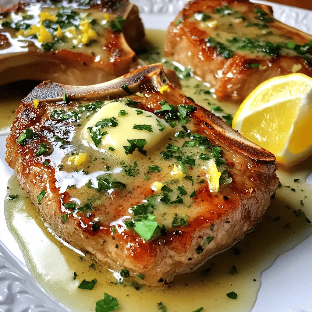 Mouthwatering Pork Chops with Garlic Sauce Recipe