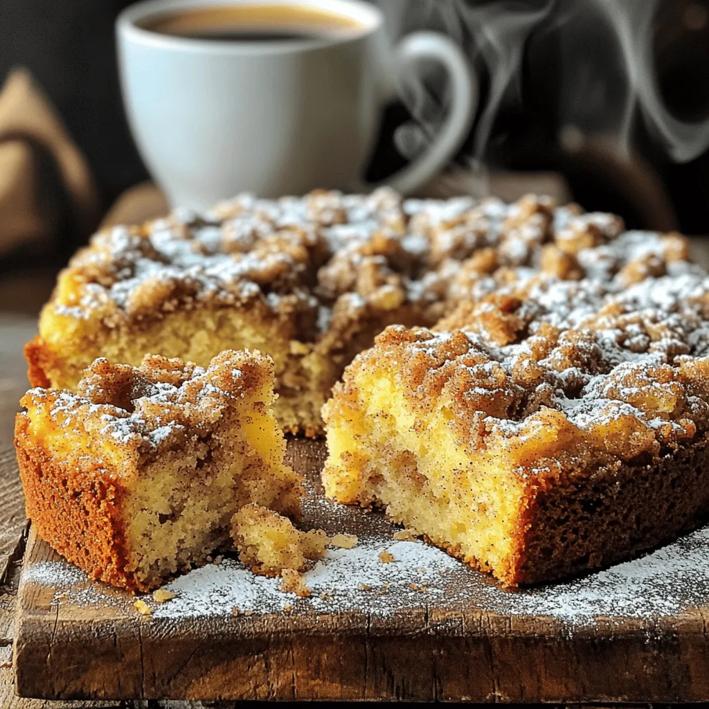 Cinnamon Streusel Coffee Cake Delightful and Easy Recipe