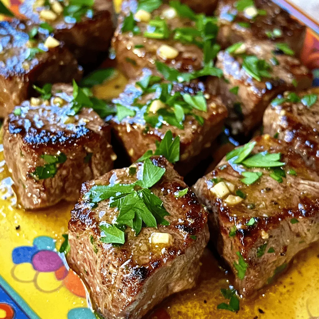Garlic Butter Steak Bites Tasty and Quick Recipe