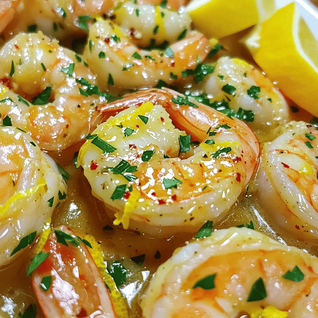 Lemon Garlic Butter Shrimp Simple and Flavorful Meal