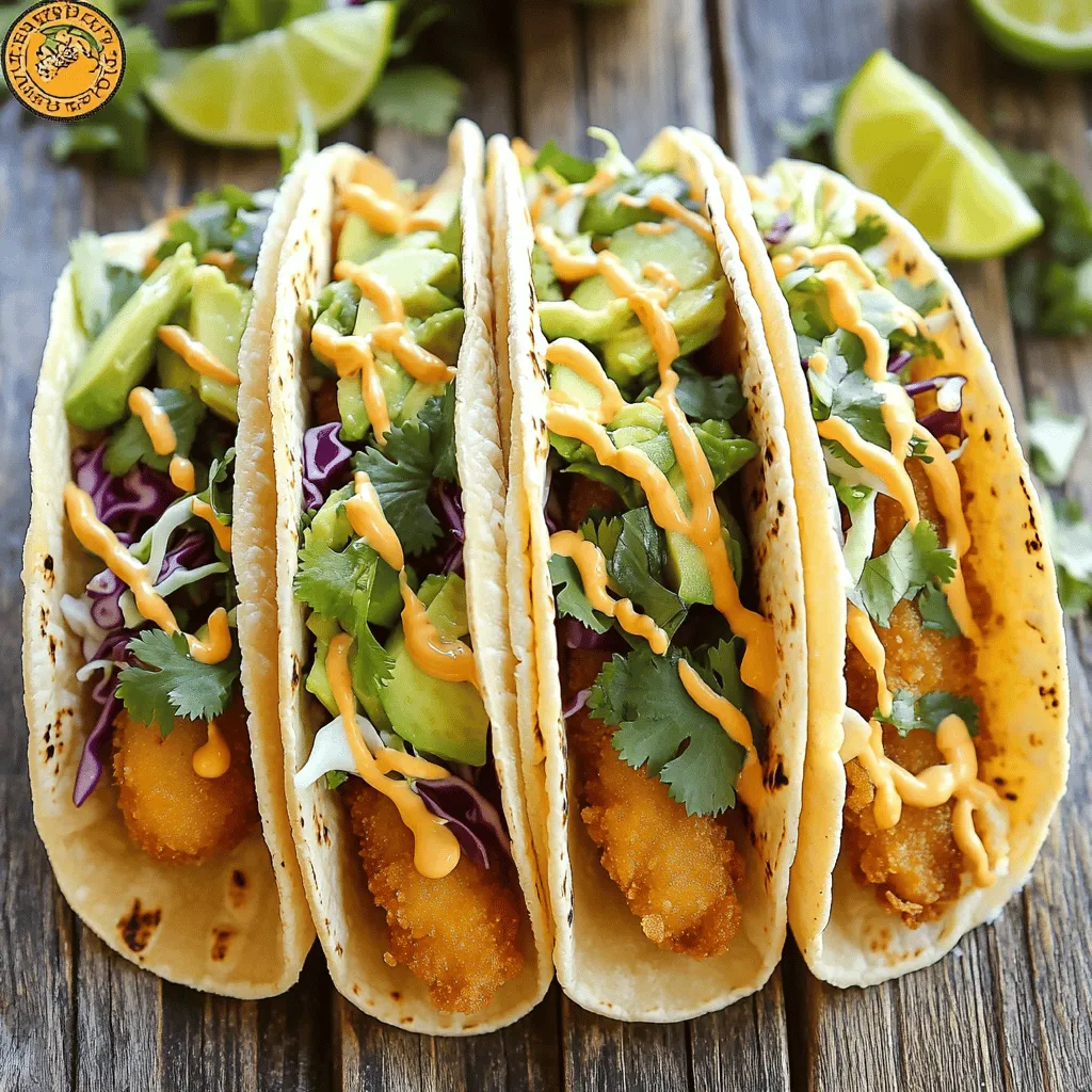 Crispy Fish Tacos Flavorful and Easy to Make