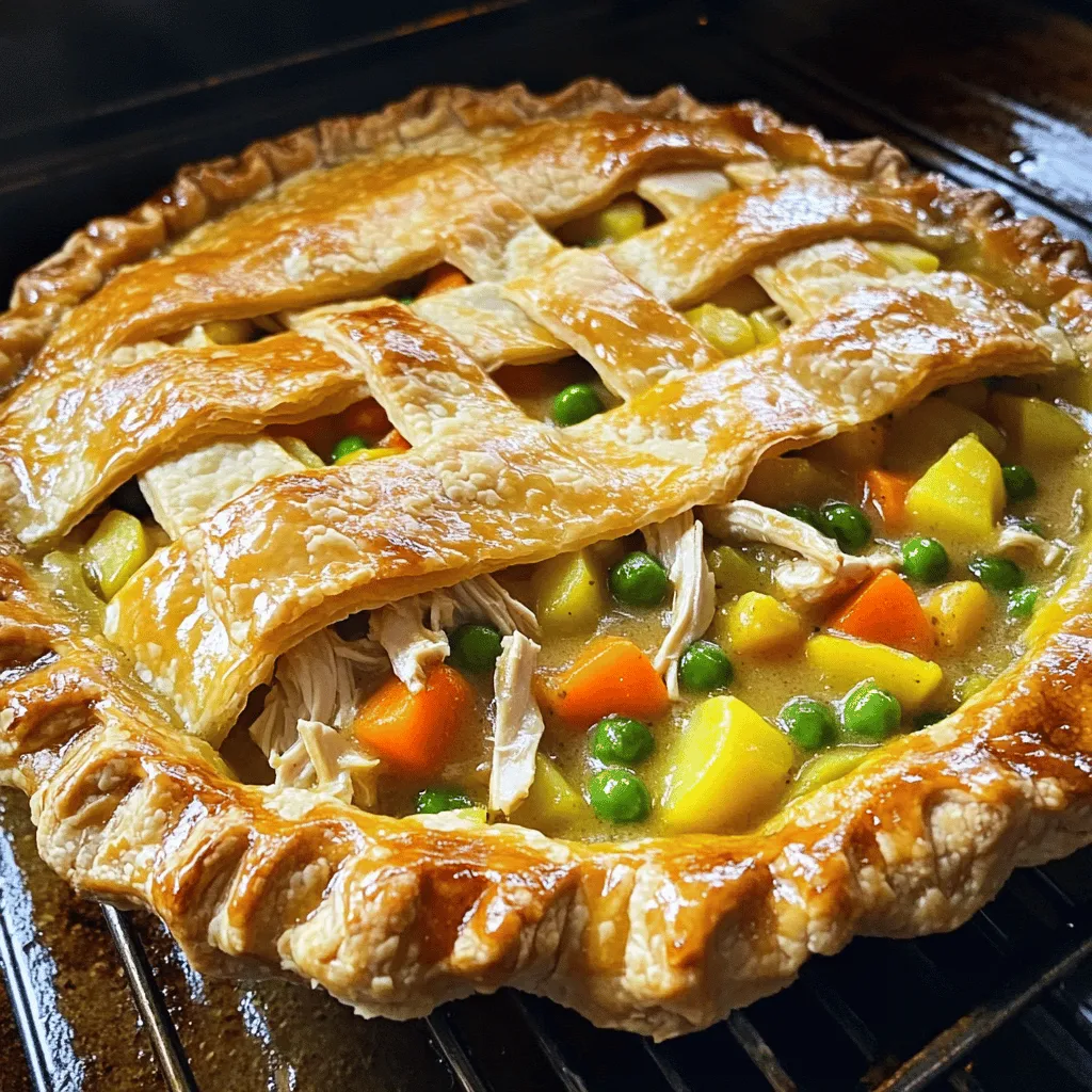 Classic Chicken Pot Pie Comforting Homemade Recipe