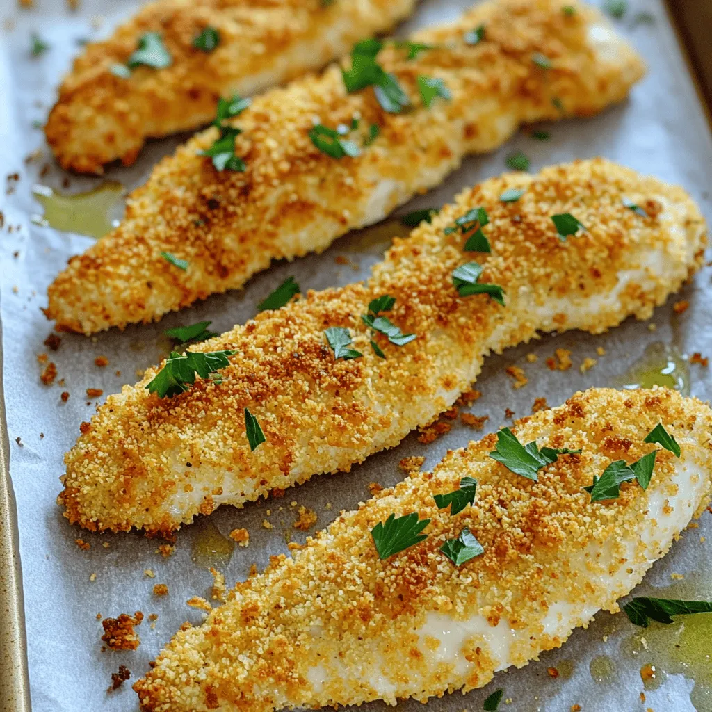Crispy Baked Chicken Tenders Simple and Tasty Meal