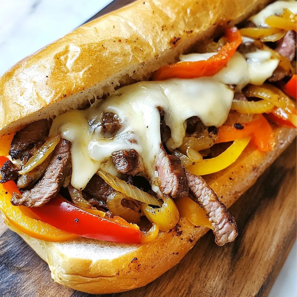 Beef Philly Cheesesteaks Flavorful and Easy Recipe